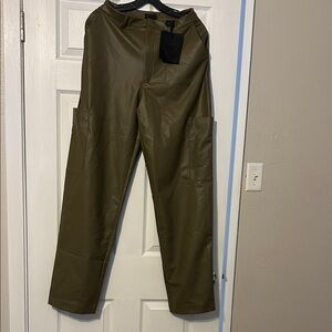 New authentic Lapointe faux leather pants